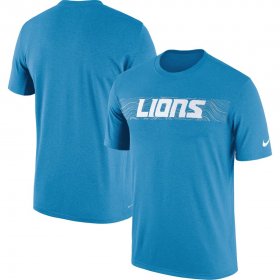 Wholesale Cheap Detroit Lions Nike Sideline Seismic Legend Performance T-Shirt Blue