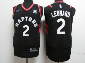 Wholesale Cheap Nike Toronto Raptors 2 Kawhi Leonard Black NBA Authentic Statement Edition Jersey
