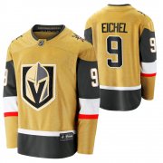 Wholesale Cheap Men's Vegas Golden Knights 9 Jack Eichel Alternate Gold Authentic Player NHL Jersey