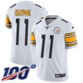 Wholesale Cheap Nike Steelers #11 Chase Claypool White Youth Stitched NFL 100th Season Vapor Untouchable Limited Jersey