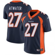 Wholesale Cheap Nike Broncos #27 Steve Atwater Navy Blue Alternate Men's Stitched NFL Vapor Untouchable Limited Jersey