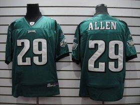 Wholesale Cheap Eagles #29 Nathaniel Allen Green Stitched NFL Jersey