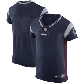 Wholesale Cheap Nike Patriots Blank Navy Blue Team Color Men\'s Stitched NFL Vapor Untouchable Elite Jersey