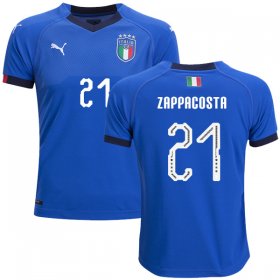 Wholesale Cheap Italy #21 Zappacosta Home Kid Soccer Country Jersey