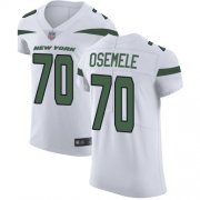 Wholesale Cheap Nike Jets #70 Kelechi Osemele White Men's Stitched NFL Vapor Untouchable Elite Jersey