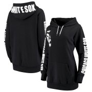 Wholesale Cheap Chicago White Sox G-III 4Her by Carl Banks Women's 12th Inning Pullover Hoodie Black