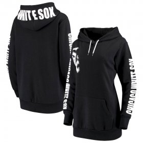 Wholesale Cheap Chicago White Sox G-III 4Her by Carl Banks Women\'s 12th Inning Pullover Hoodie Black