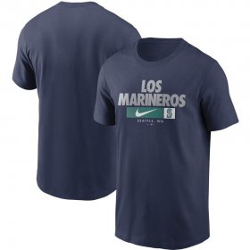 Wholesale Cheap Seattle Mariners Nike Local Nickname T-Shirt Navy