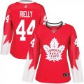 Wholesale Cheap Adidas Maple Leafs #44 Morgan Rielly Red Team Canada Authentic Women's Stitched NHL Jersey