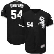 Wholesale Cheap White Sox #54 Ervin Santana Black Flexbase Authentic Collection Stitched MLB Jersey