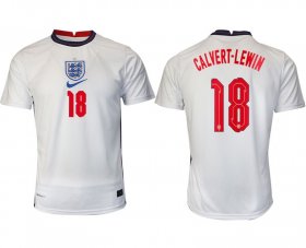 Wholesale Cheap Men 2020-2021 European Cup England home aaa version white 18 Nike Soccer Jersey