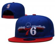 Wholesale Cheap Philadelphia 76ers Stitched Snapback Hats 014