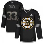 Wholesale Cheap Adidas Bruins #33 Zdeno Chara Black Authentic Classic Stitched NHL Jersey