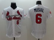 Wholesale Cheap Men St.Louis Cardinals 6 Musial White Elite Independent Edition 2021 MLB Jerseys