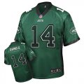 Wholesale Cheap Nike Jets #14 Sam Darnold Green Team Color Men's Stitched NFL Elite Drift Fashion Jersey