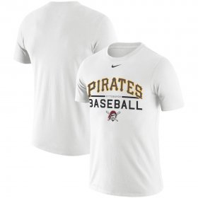 Wholesale Cheap Pittsburgh Pirates Nike Practice Performance T-Shirt White