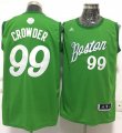 Wholesale Cheap Men's Boston Celtics #99 Jae Crowder adidas Green 2016 Christmas Day Stitched NBA Swingman Jersey