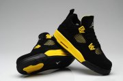 Wholesale Cheap WMS Jordan IV(4) Shoes Yellow/Black