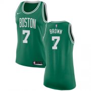 Wholesale Cheap Nike Boston Celtics #7 Jaylen Brown Green Women's NBA Swingman Icon Edition Jersey