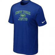 Wholesale Cheap Nike NFL New York Jets Heart & Soul NFL T-Shirt Blue