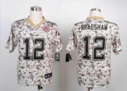 Wholesale Cheap Nike Steelers #12 Terry Bradshaw Camo Men's Stitched NFL Elite USMC Jersey