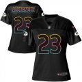 Wholesale Cheap Nike Packers #23 Jaire Alexander Black Women's NFL Fashion Game Jersey