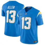 Wholesale Cheap Men's Los Angeles Chargers #13 Keenan Allen Light Blue 2023 F.U.S.E. With 3-Star C Patch Vapor Untouchable Limited Football Stitched Jersey