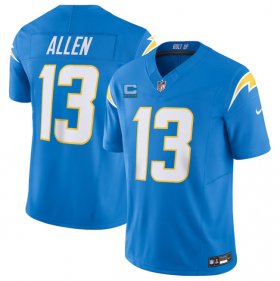 Wholesale Cheap Men\'s Los Angeles Chargers #13 Keenan Allen Light Blue 2023 F.U.S.E. With 3-Star C Patch Vapor Untouchable Limited Football Stitched Jersey