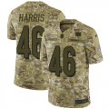 Wholesale Cheap Nike Bengals #46 Clark Harris Camo Men's Stitched NFL Limited 2018 Salute To Service Jersey