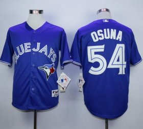 Wholesale Cheap Blue Jays #54 Roberto Osuna Blue Alternate Stitched MLB Jersey