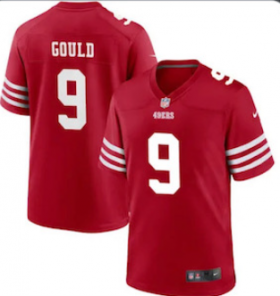 Wholesale Cheap Men\'s San Francisco 49ers #9 Robbie Gould 2022 Red Vapor Untouchable Stitched Football Jersey
