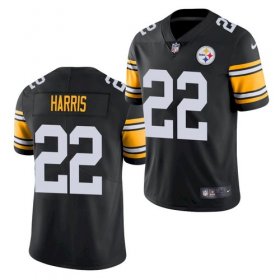 Wholesale Cheap Men\'s Pittsburgh Steelers #22 Najee Harris Black 2021 Limited Football Jersey