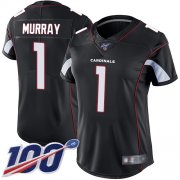 Wholesale Cheap Nike Cardinals #1 Kyler Murray Black Alternate Women's Stitched NFL 100th Season Vapor Limited Jersey