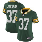 Wholesale Cheap Nike Packers #37 Josh Jackson Green Team Color Women's Stitched NFL Vapor Untouchable Limited Jersey