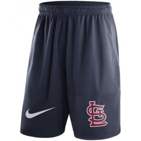 Wholesale Cheap Men\'s St.Louis Cardinals Nike Navy Dry Fly Shorts