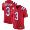 Wholesale Cheap Nike Patriots #3 Stephen Gostkowski Red Alternate Men's Stitched NFL Vapor Untouchable Limited Jersey