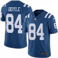 Wholesale Cheap Nike Colts #84 Jack Doyle Royal Blue Men's Stitched NFL Limited Rush Jersey