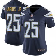 Wholesale Cheap Nike Chargers #25 Chris Harris Jr Navy Blue Team Color Women's Stitched NFL Vapor Untouchable Limited Jersey