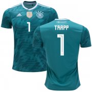 Wholesale Cheap Germany #1 Trapp Away Soccer Country Jersey