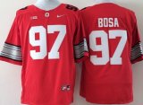 Wholesale Cheap Ohio State Buckeyes #97 Joey Bosa 2015 Playoff Rose Bowl Special Event Diamond Quest Red Jersey