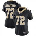 Wholesale Cheap Nike Saints #72 Terron Armstead Black Team Color Women's Stitched NFL Vapor Untouchable Limited Jersey