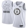 Wholesale Cheap Nike Celtics #42 Al Horford White NBA Jordan Swingman 2018 All-Star Game Jersey