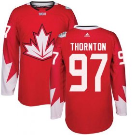 Wholesale Cheap Team Canada #97 Joe Thornton Red 2016 World Cup Stitched Youth NHL Jersey