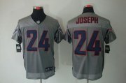 Wholesale Cheap Nike Texans #24 Johnathan Joseph Grey Shadow Men's Stitched NFL Elite Jersey