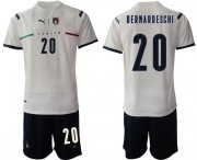 Wholesale Cheap Men 2020-2021 European Cup Italy away white 20 Soccer Jersey