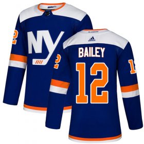 Wholesale Cheap Adidas Islanders #12 Josh Bailey Blue Alternate Authentic Stitched Youth NHL Jersey
