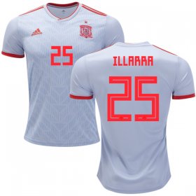 Wholesale Cheap Spain #25 Illarramendi Away Soccer Country Jersey