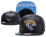 Wholesale Cheap NFL Jacksonville Jaguars Team Logo Black Snapback Adjustable Hat G98