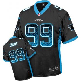 Wholesale Cheap Nike Panthers #99 Kawann Short Black Team Color Youth Stitched NFL Elite Drift Fashion Jersey