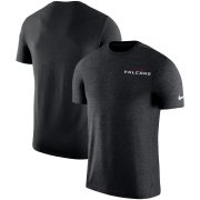 Wholesale Cheap Atlanta Falcons Nike On-Field Coaches UV Performance T-Shirt Black